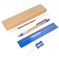 Set 5 piese Ana albastru, Dumnezeu ramane credioncios